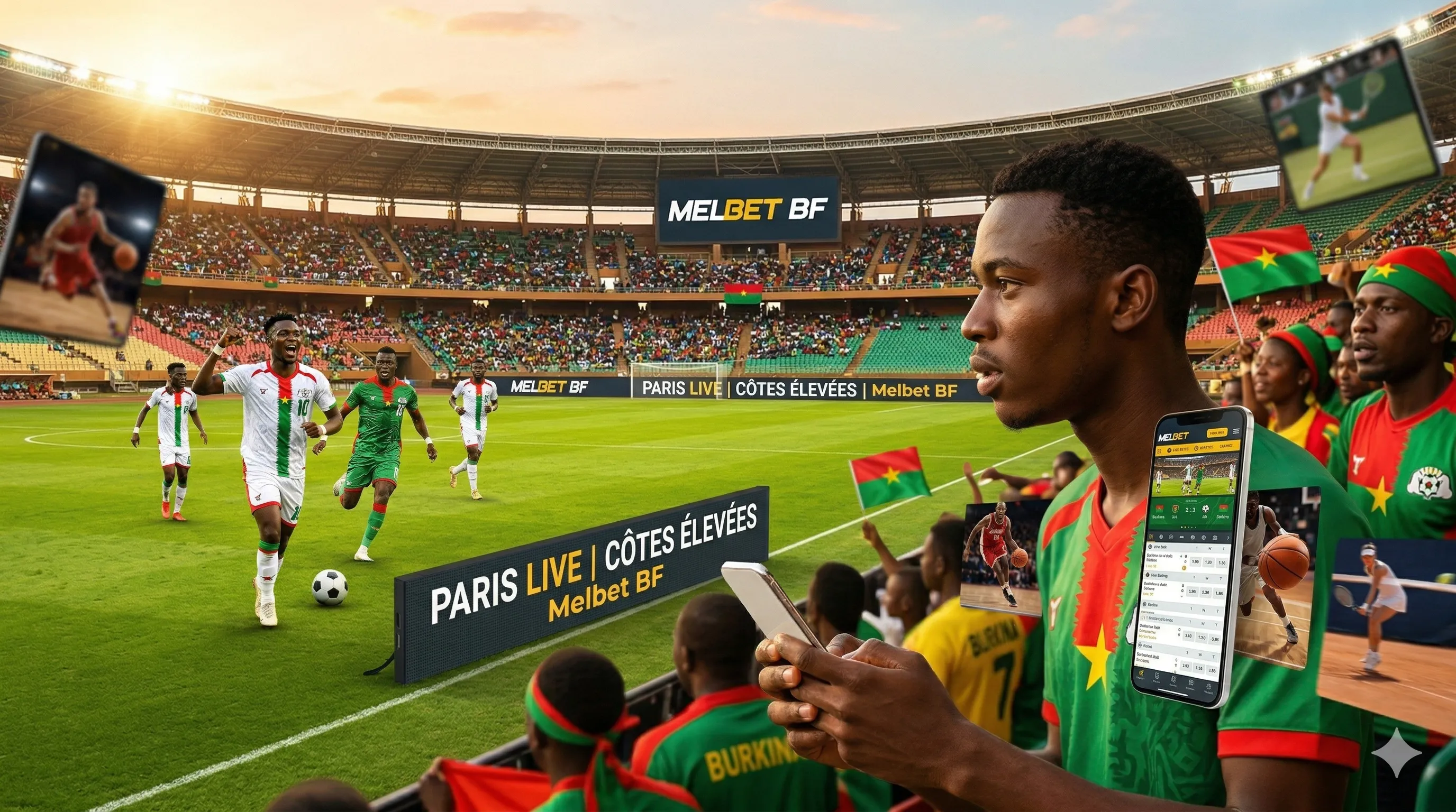 Melbet Burkina Faso Paris en direct
