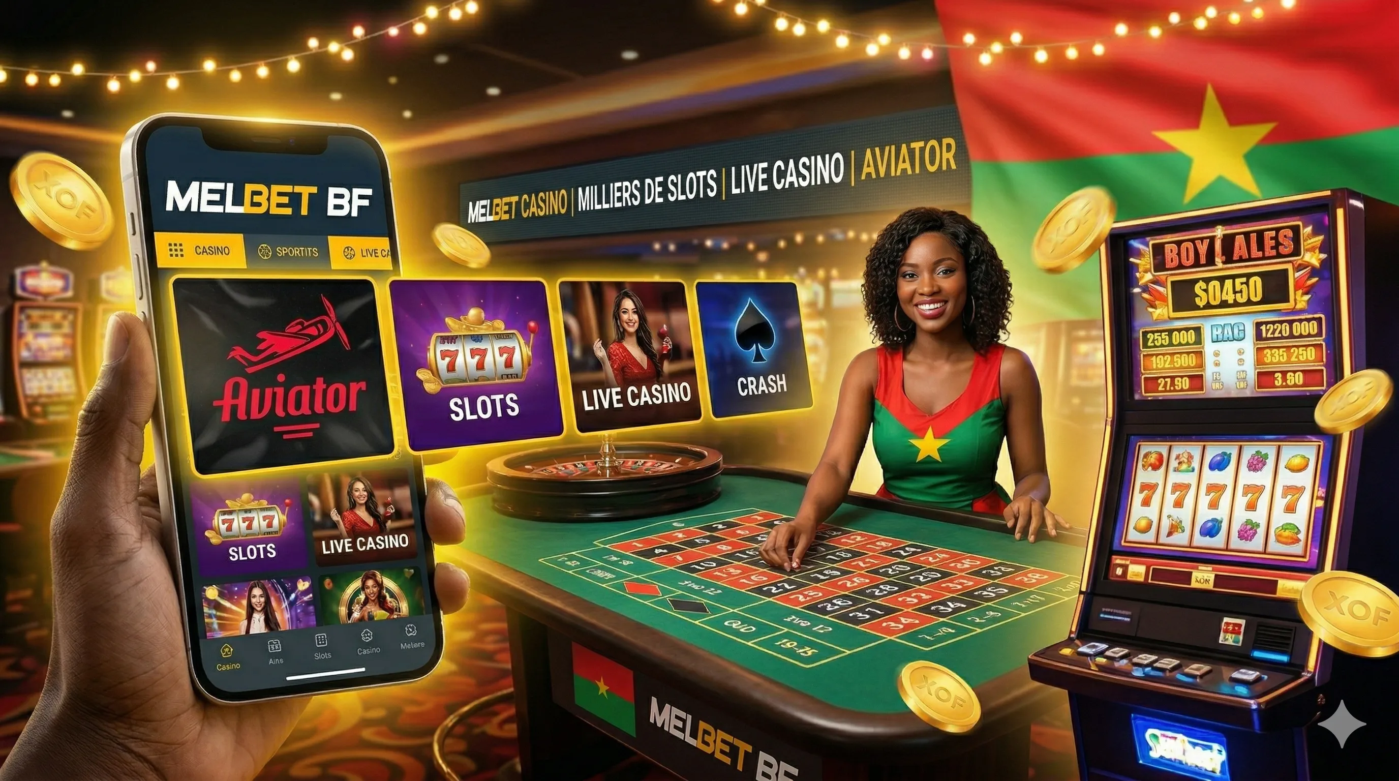 Melbet Burkina Faso Casino